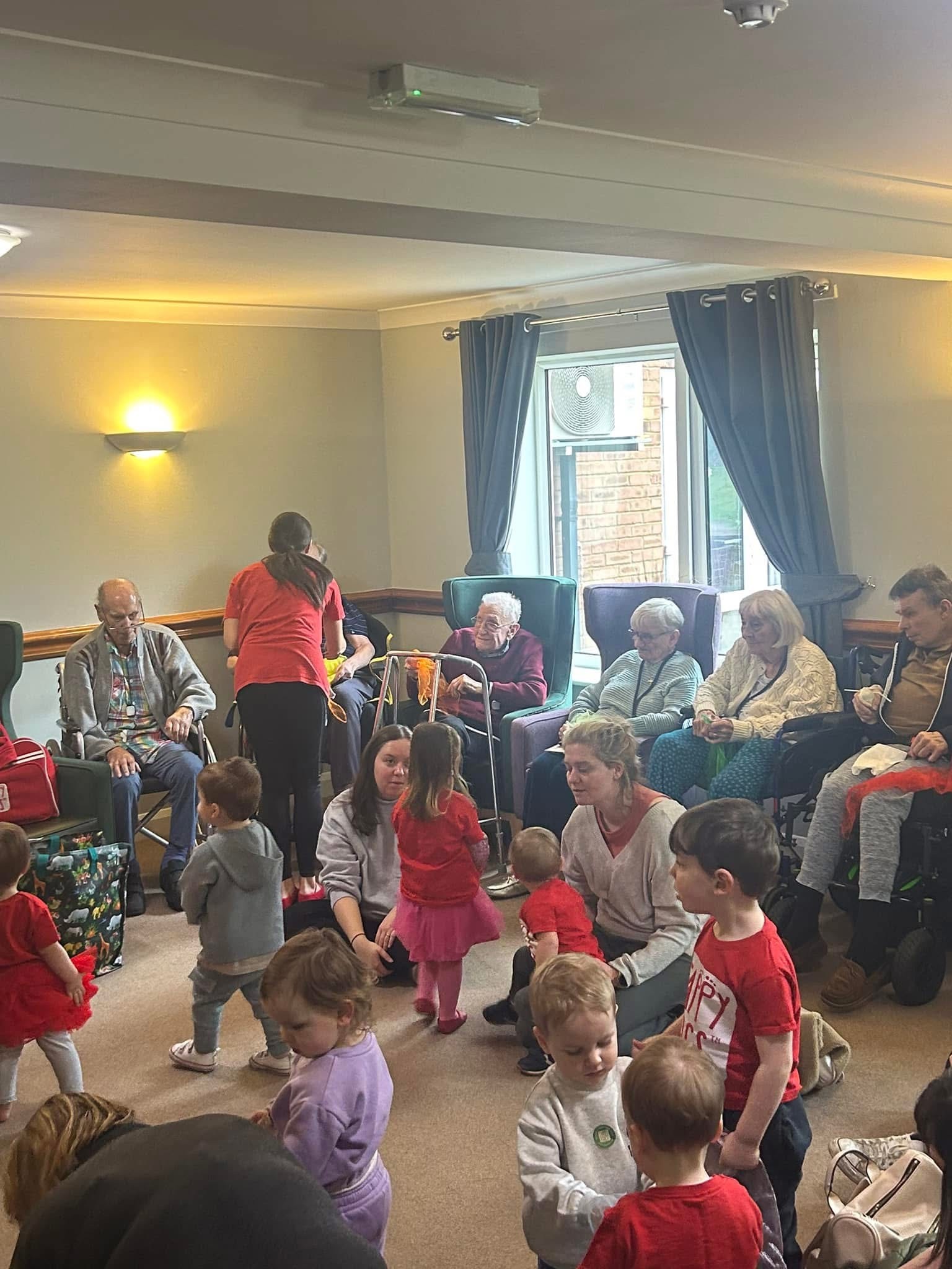 Intergenerational Dance Sessions at Peverel Green Care Home