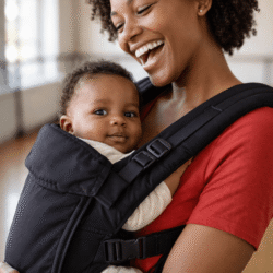 Mum and baby in babywearing dance class- Sling Tots